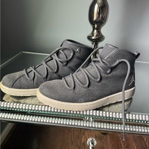 Jordan Gray Hightop Shoes